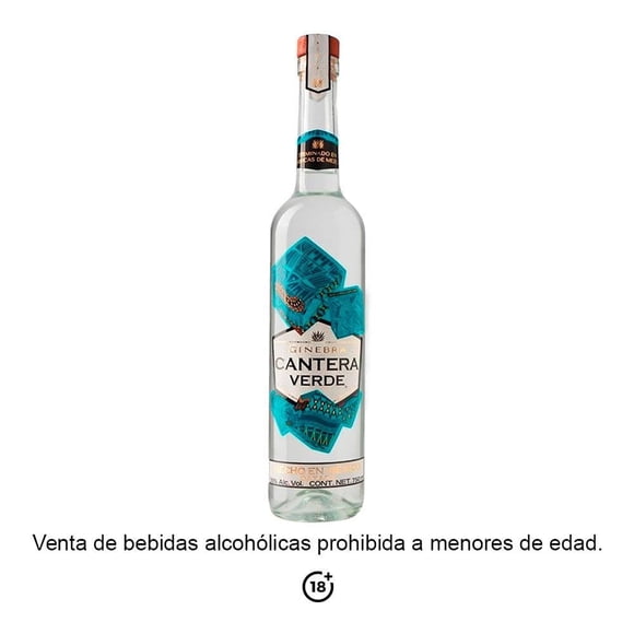 Ginebra Cantera Verde 750 ml
