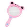 thumbnail image 2 of Siruishop 3xKids Magnifier Cartoon Cartoon Magnifying Glass for Models Newspapers Photos Pink, 2 of 8