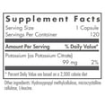 thumbnail image 2 of Nutricology Potassium Citrate - for Men & Women, Organic, Pure, Well-Absorbed, 99mg Supplement, Vegetarian Capsules - 120 Count, 2 of 8