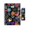 thumbnail image 1 of Planner Notebook , Weekly Monthly Planner, 8.4 Inch X 6 Inch, Spiral Planner Notebook With Bookmark, 1 of 5