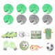 thumbnail image 5 of 30 piezas de decoración colgante en espiral con temática de fútbol para fiestas., 5 of 5