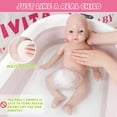 thumbnail image 2 of Muñeca Reborn IVITA de cuerpo completo de silicona para niño, 48 cm, 3,15 kg, 2 of 6