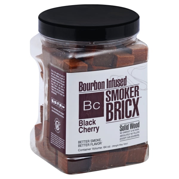 Smokerbricx 8019305 Black Cherry Wood Smoking Chunks, 64 oz Walmart