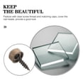 thumbnail image 6 of 2 Sets  Decorative Screw Self-tapping Mirror Fixing Screw Fastener With Cap, 6 of 6