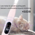 thumbnail image 6 of Pet Electric Hair Clipper, Ultra Quiet Silent Structure, Precise Trimming Tool for Full Body and Paw Grooming of Cats and Dogs, 6 of 9