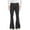 Black, variant on Men's Vintage 60s 70s Style Bell Bottom Stretch Fit Classic Comfort Flared Flares Retro Leg Denim Pants Jeans Streetwear Trousers with Pockets