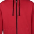 thumbnail image 3 of Awdis Mens Varsity Hooded Sweatshirt / Hoodie / Zoodie, 3 of 4