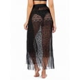 thumbnail image 4 of Enwejyy Womens Summer Beach Style Breathable Sheer Lace Swim Dress Bikini Sunscreen Cover-ups, 4 of 5