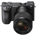 thumbnail image 2 of Sony Alpha a6500 Mirrorless Digital Camera with 18-135mm Lens, 50mm E Mount Lens, Carry Case, Memory Card Kit, and Tripo Sony ILCE-6500M/B-603, 2 of 4