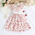thumbnail image 7 of Cute Dresses for Toddlers Girls A Lined Sleeveless Print Birthday Party Going out Photo Shoot Pleated Summer Midi Dresses,fot 3 to 10 Years, 7 of 7