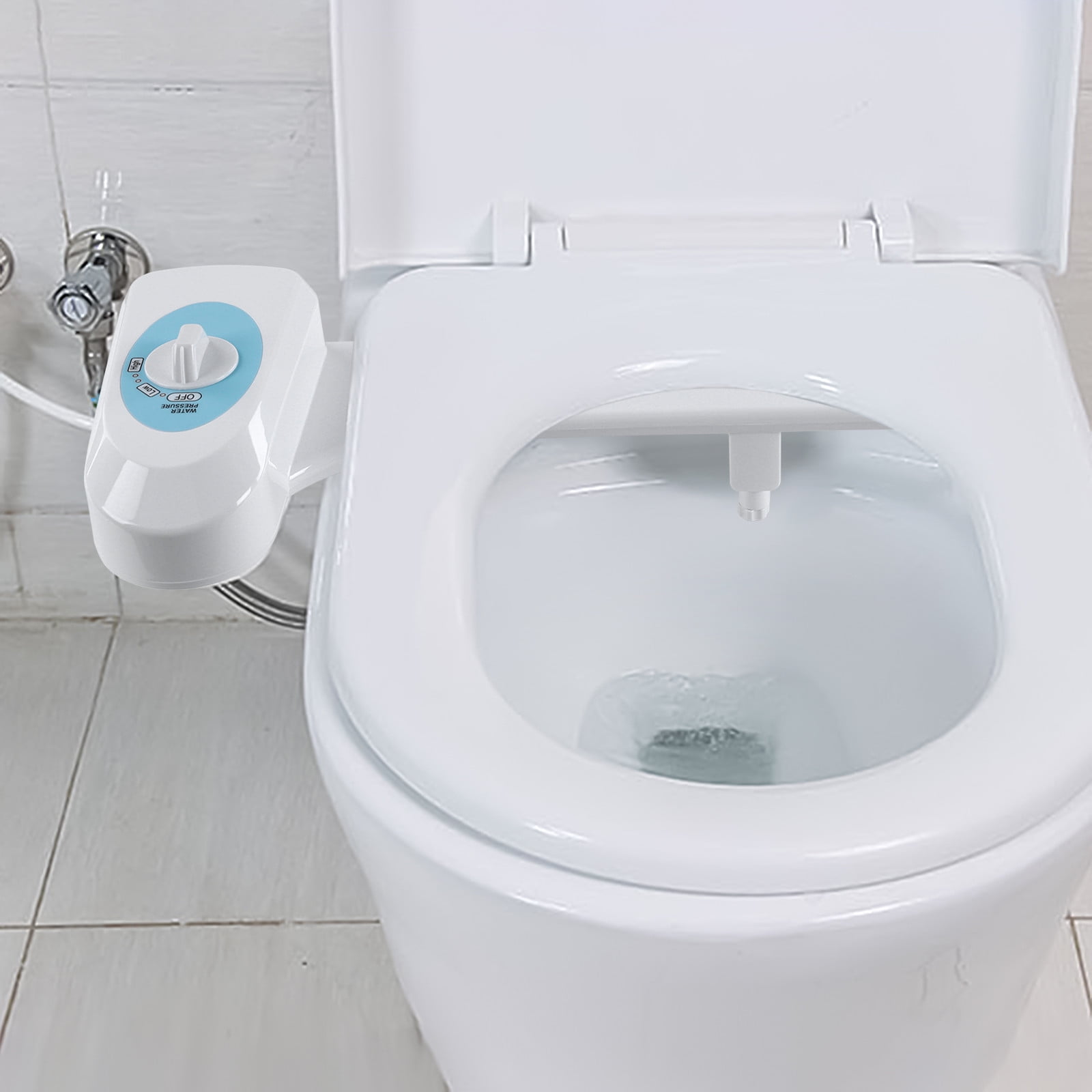 Bidet Toilet Seat Attachment for Toilet Self-Cleaning Nozzle Bidet Toilet Seat with Cool Temperature Control, Nozzle Cleaning, Female Wash
