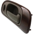 thumbnail image 2 of Front Right (Passenger Side) Interior Door Handle Compatible with 1998-2004 Chrysler 300M Chrysler Concorde Lhs Gray With Lock Button 4680546AC 4680546AB Base LX Limited, 2 of 5