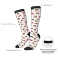 thumbnail image 4 of Logiee Birthday Cake Print Gift Stocking Stuffers,Adult Stockings,Novelty Socks,Funny Socks Birthday Running Walking Sleeping, 4 of 6