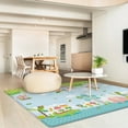 thumbnail image 3 of Baby Double-Side Folding Non-Toxic Non-Slip Reversible Waterproof XPE Playmat with Carrying Bag - D14, 3 of 8