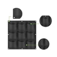 thumbnail image 3 of Wall Mounted Felt Planting Bag Vegetable black Vertical Greening Growth Bag, 3 of 11
