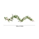 thumbnail image 3 of Guirnalda artificial de 1,8 m con flores, 7 rosas blancas, guirnalda floral para centro de mesa de boda, fiesta, decoración de camino de mesa, 3 of 6