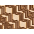 thumbnail image 1 of Ahgly Company Indoor Rectangle Patterned Saddle Brown Area Rugs, 8' x 12', 1 of 6