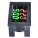thumbnail image 5 of Generator Dual Display LED Digital AC Voltmeter Frequency Meter Testing Tool(Black), 5 of 5