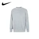 thumbnail image 2 of Sudadera Nike original de cuello redondo gris para mujer, nueva sudadera con forro polar para invierno DQ5734-063, 2 of 5