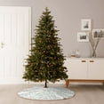 thumbnail image 6 of Salouo Household Appliances Christmas Tree Skirt 36" Farmhouse Christmas Decorations Snowman Xmas Tree Skirt Tree Mat for Holiday Party Decor, 6 of 8