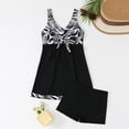 thumbnail image 5 of Delconic Women Swimsuit With Shorts Flowy Two Piece Swimsuits Bathing Swimwear, 5 of 8