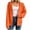 Orange, variant on Zip up Hoodies for Women Long Sleeve Sweatshirts Casual Fall Jacket Coat with Pocket,Beige,L