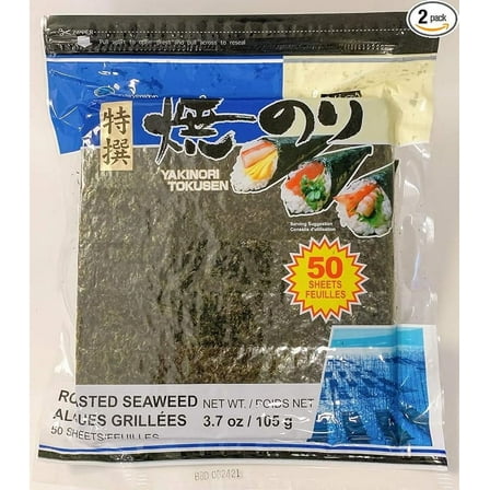Takaokaya Nori Tokusen Roasted, 50-Count