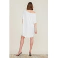 thumbnail image 3 of Women's Loose Home Long Sleeve Shirt Mini Dresses Tops T Shirts Tunics S-XL, 3 of 4