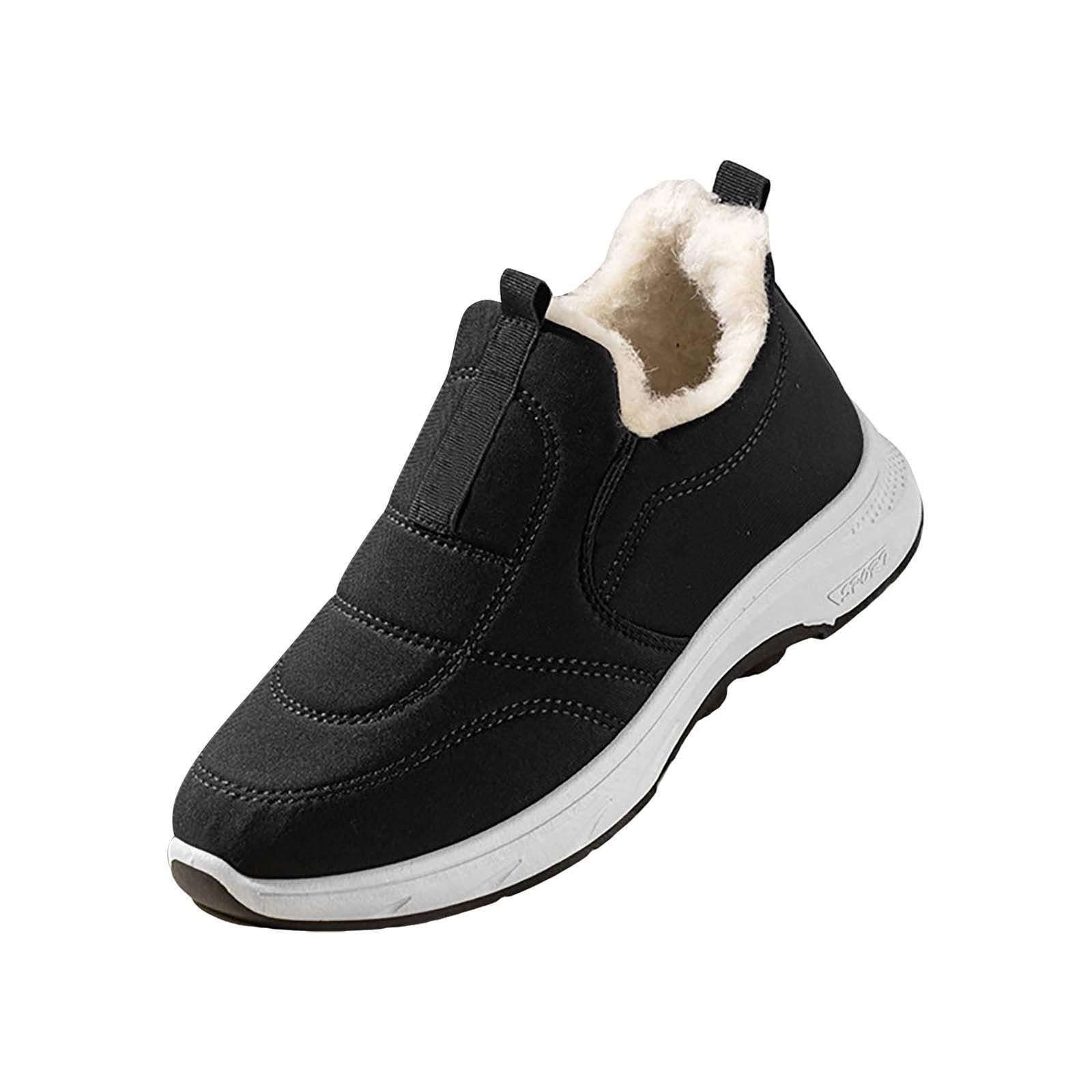 Snow Snickers NOKIO Women’s Snow Sneakers 𝖶aterproof Winter Shoes with Fleece Lining ...