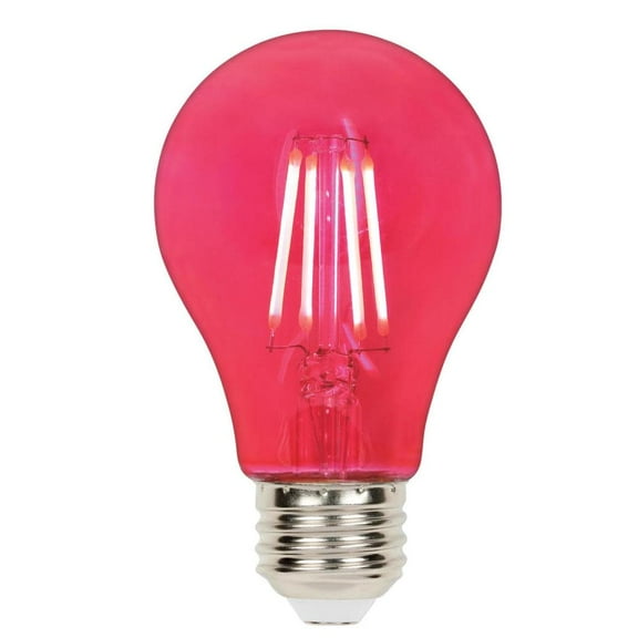 Westinghouse 5129000 Single 4.5 Watt Red A19 Medium (E26) Led Bulb - Pink