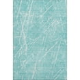 thumbnail image 2 of Addison Rugs Mayfield Washable Transitional Lines Teal Rectangle Rug, 8' x 10', 2 of 6