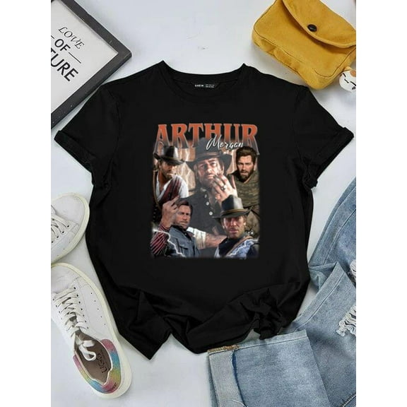 Arthur Morgan Red Dead Redemption Legendary Outlaw Game Fan Gift Unisex tee V51354, for men & women, up to size 5XL