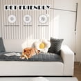 thumbnail image 5 of Pet Couch Cover Dogs Washable Non-Slip Couch Protector Pet Friendly Dog Mat for Couches and Sofas,Dark Gray 23.62" x 23.62", 5 of 7