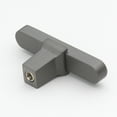 thumbnail image 3 of GlideRite 2-1/4 in. Solid Flat Cabinet T Knob, Graphite Gray - 4842-T-GPH, 25 Pack, 3 of 4
