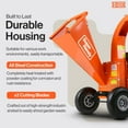 thumbnail image 6 of SuperHandy Small Machine, Mini Wood Chipper, 7HP, 6 of 7