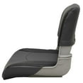 thumbnail image 2 of Marine Boat Folding Fishing Seat 7113CBK | All Weather Charcoal Black, 2 of 5