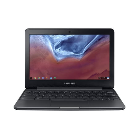 Samsung 11.6" Chromebook 3, Intel Celeron, 2GB Memory, 16GB Storage, HDMI, Webcam, 11 Hour Battery Life, Black