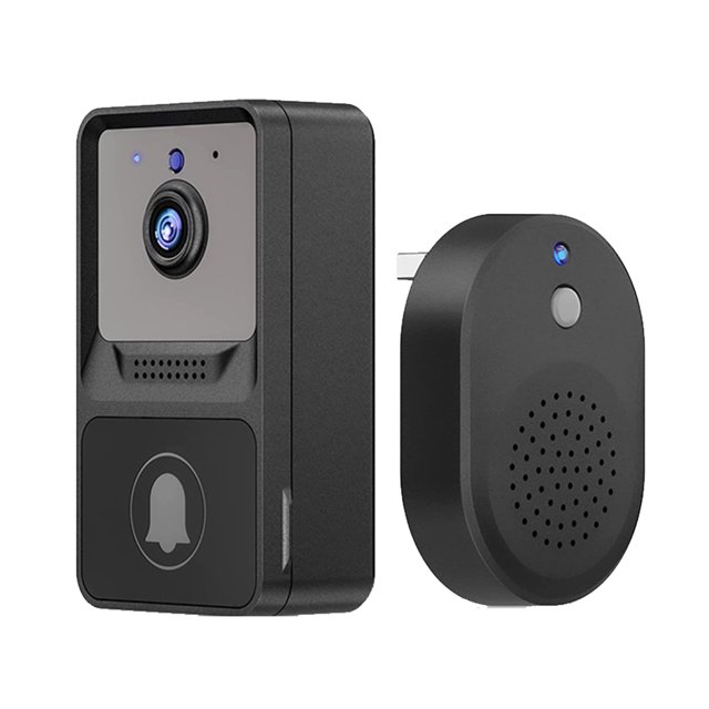 Smart Home Wifi Door Bell Wireless Doorbell Camera Chime Bidireccional Audio Intercom Night Vision Funciona para la Seguridad del Hogar