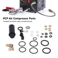 thumbnail image 4 of PCP Air Compressor Parts, Anti Aging Sturdy Air Pump Accessories Metal PVC  for Replacement, 4 of 7