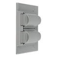 thumbnail image 3 of Placa Intemperie Contacto Duplex Leviton Metal Gris Estandar, 3 of 3