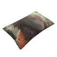 thumbnail image 2 of Fotbe Mystic Fox With Halo Pillow Cases - Envelope Closure - Luxury, Extra Soft, Cooling Pillow Covers - Wrinkle, Fade, Stain Resistant-14"x20", 2 of 8