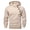 Khaki, variant on Men's Quarter-Zip Tactical Hoodie, Fleece Pullover with Multi-Pockets, Long Sleeve Workout Sweatshirt, Fall & Winter Streetwear, Durable Fabric(S,Dark Gray)