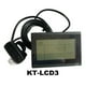 thumbnail image 1 of 24V-36V-48V Pantalla LCD Medidor digital de bicicleta eléctrica, conversión de bicicleta eléctrica KT-LCD3U Medidores LCD de panel blanco y negro Conector SM Macarena medidor de pantalla, 1 of 8