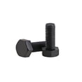 thumbnail image 3 of 5-50 Uds tornillos de cabeza hexagonal externos de nailon negro pernos hexagonales de plástico M3 M4 M5 M6 M8 M10 M12 para uso de aislamiento de calor/electricidad, 3 of 4
