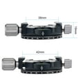 thumbnail image 2 of Andoer PAN-C1 Panoramic Tripod Head Clamp Adapter Aluminum Alloy with, 2 of 8