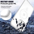 thumbnail image 4 of Funda TEKKU GStyle para iPhone 15 PLUS Transparente compatible con MagSafe, 4 of 7
