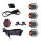 thumbnail image 2 of Juego de bicicleta y parte trasera con control remoto inalámbrico inteligente LED, 2 of 8