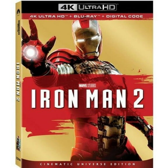 Iron Man 2 (4K Ultra HD   Blu-ray), Disney, Action & Adventure