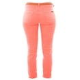 thumbnail image 2 of Scotch & Soda Maison Scotch Women's Belted Skinny Jeans 31W x  34L Fluorescent Coral, 2 of 2