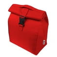 thumbnail image 2 of Paquete 50 piezas Lonchera con interior metalizado enrollable rojo 22 x 26.5 x 13, 2 of 4
